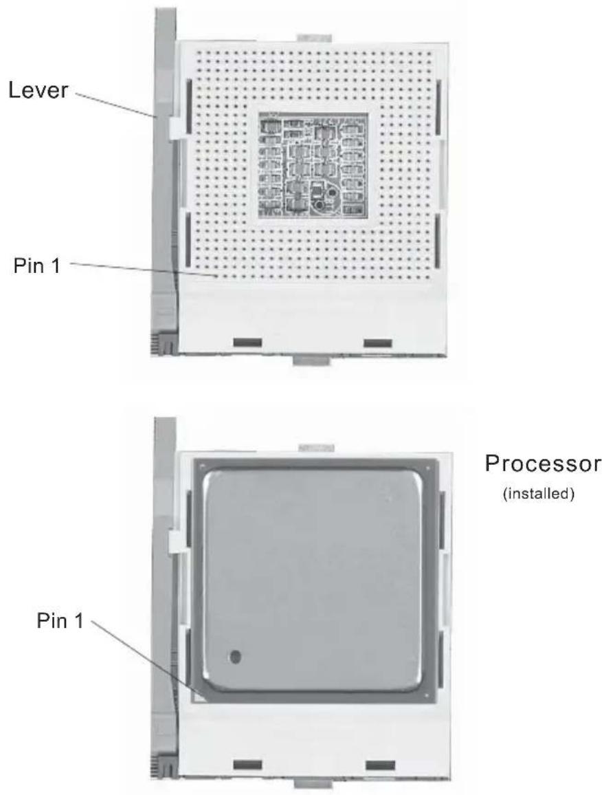 Supermicro P4SGA - Installation of the Processor and Heatsink - 9