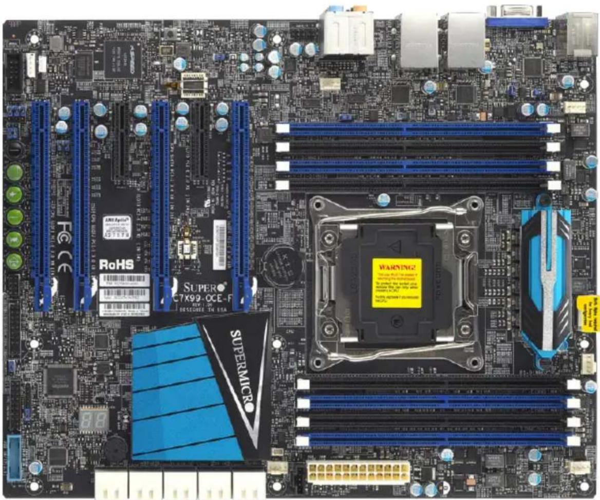 Supermicro C7X99-OCE-F - C7X99-OCE/C7X99-OCE-F Motherboard Image - 1
