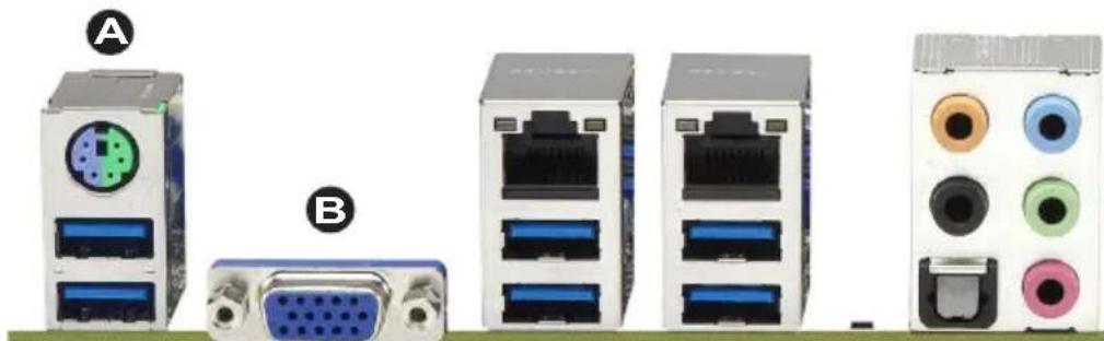 Supermicro C7X99-OCE-F - VGA Port (C7X99-OCE-F only) - 2
