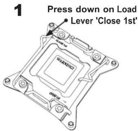 Supermicro C7X99-OCE-F - Installing the Processor - 4