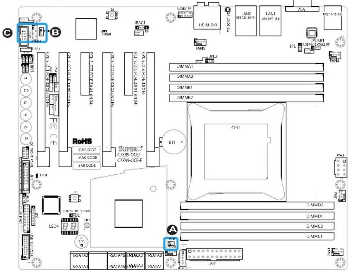 Supermicro C7X99-OCE-F - C System Management Bus - 1