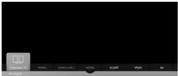 SHARP LC-55UI7552K - Choosing Mode Input/Source - 1