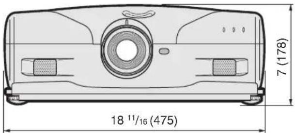 18 11/16 (475) 7 (178)