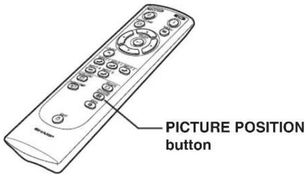 PICTURE POSITION button