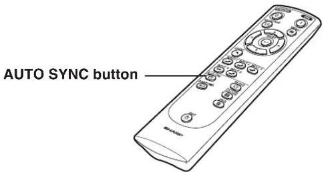 AUTO SYNC button