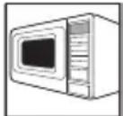 SHARP R-830B(ST) - WARNING: - 1