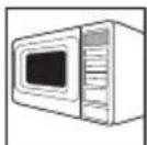 SHARP R-830B(ST) - 連接電源 - 1