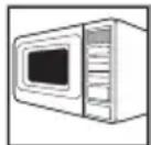 SHARP R-830B(ST) - CHILD LOCK: - 1