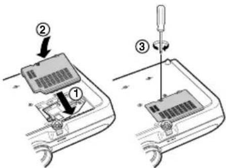 SHARP PG-F310X - Reset the lamp timer. - 3