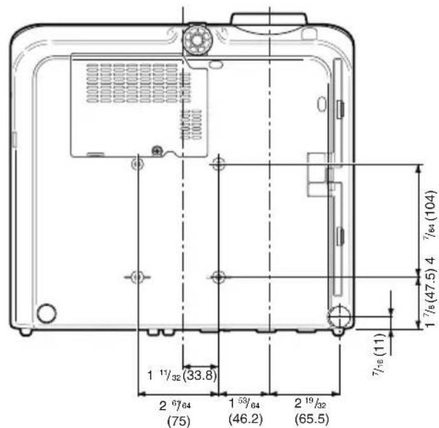SHARP PG-F310X - Dimensions - 3