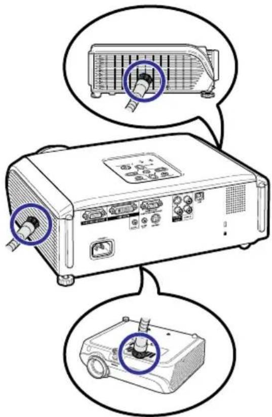 SHARP PG-F310X - Cleaning the exhaust and intake vents - 1