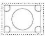 SHARP PG-F310X - Press RESIZE. - 7