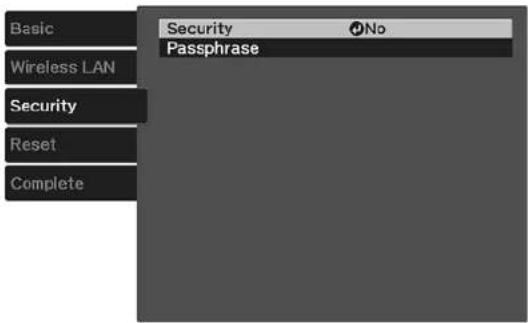 EPSON Home Cinema 4010 - SearchingforaWirelessNetwork - 3