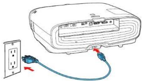 EPSON Home Cinema 4010 - TurningOntheProjector - 1