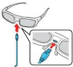 EPSON Home Cinema 4010 - Chargingthe3DGlasses - 1
