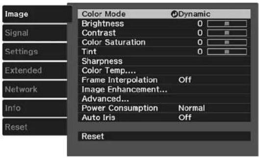 EPSON Home Cinema 4010 - AdjustingScaledResolutionImages(Super-resolution) - 1