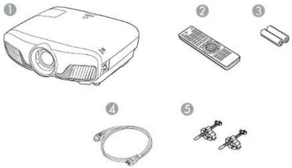 EPSON Home Cinema 4010 - ProductBoxContents - 1