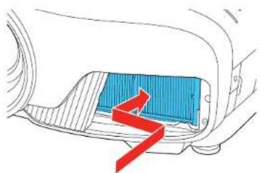 EPSON Home Cinema 4010 - ReplacingtheAirFilter - 3