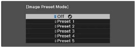 EPSON Home Cinema 4010 - CreatingImagePresets - 2