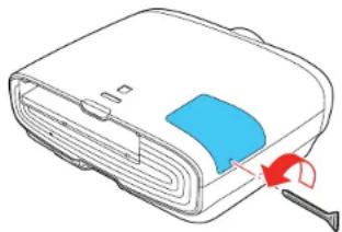 EPSON Home Cinema 4010 - ReplacingtheLamp - 1