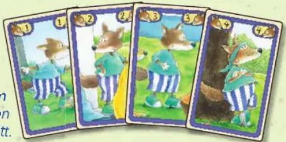 Amigo Der kleine Rabe Socke Quartett - SPIELVORBEREITUNG - 2