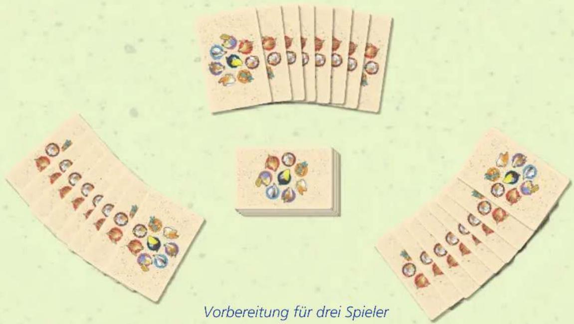 Amigo Der kleine Rabe Socke Quartett - SPIELVORBEREITUNG - 1