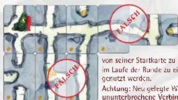 Amigo Saboteur Das Duell - 1 Wegekarte ausspielen - 1