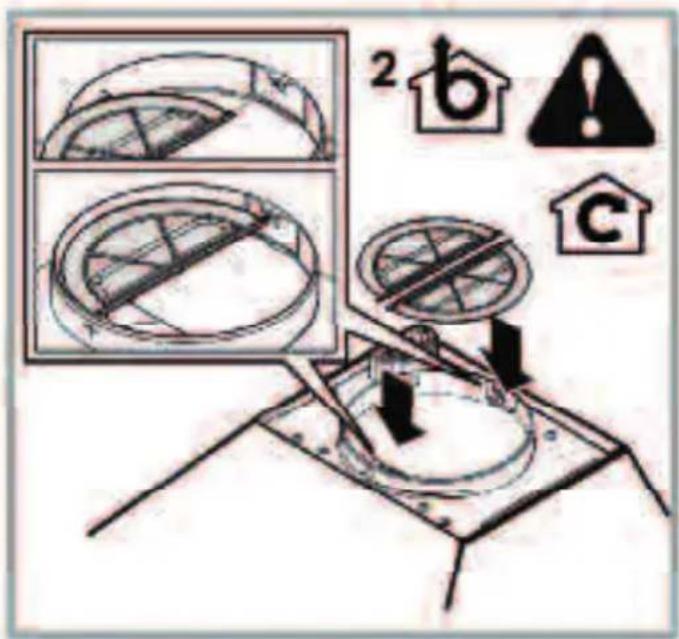 PRIVILEG DGHPC 94 LM X - Replacing lamps - 10