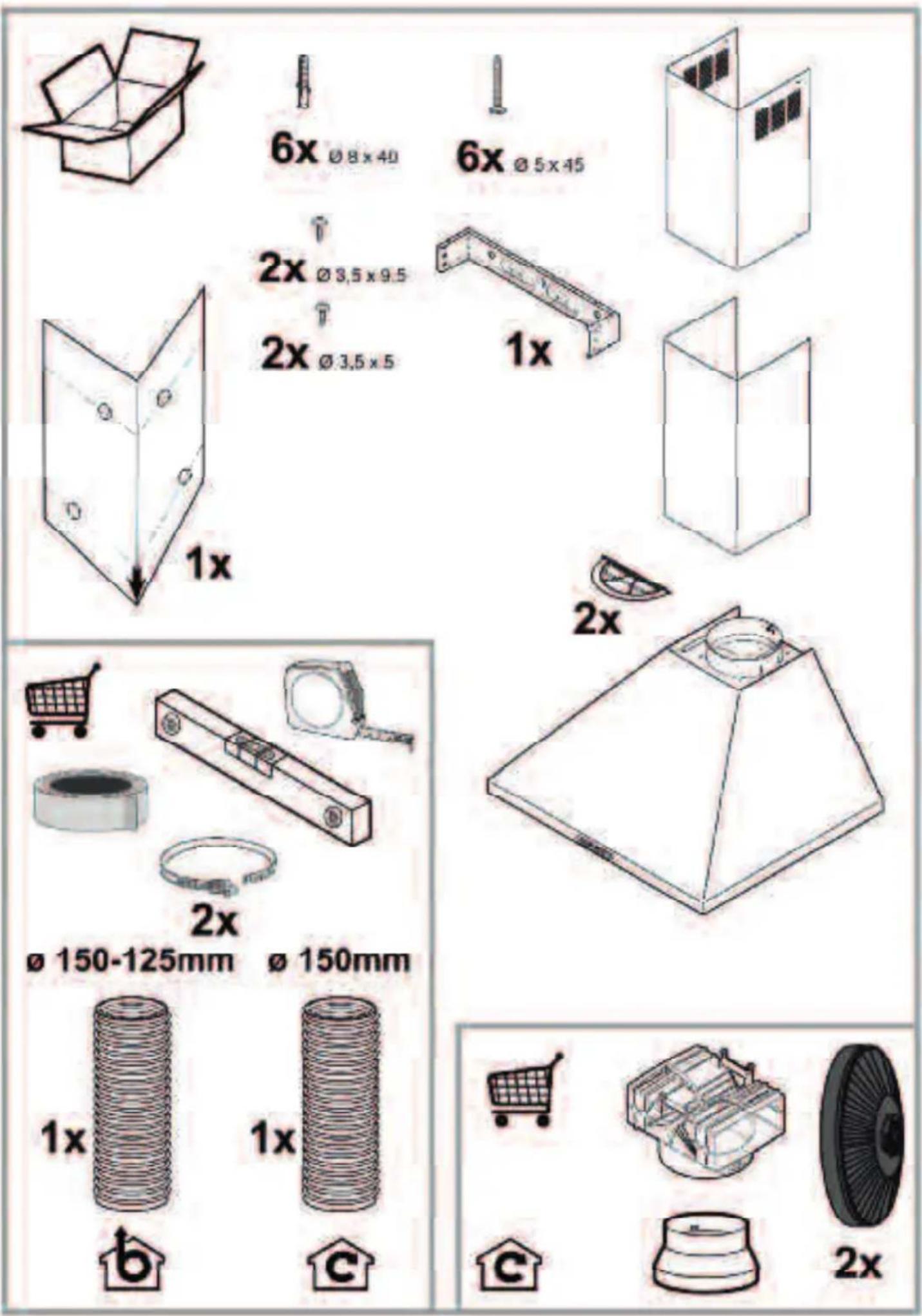 PRIVILEG DGHPC 94 LM X - Replacing lamps - 5