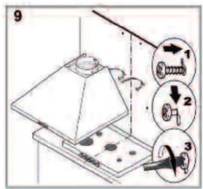 PRIVILEG DGHPC 94 LM X - Replacing lamps - 17