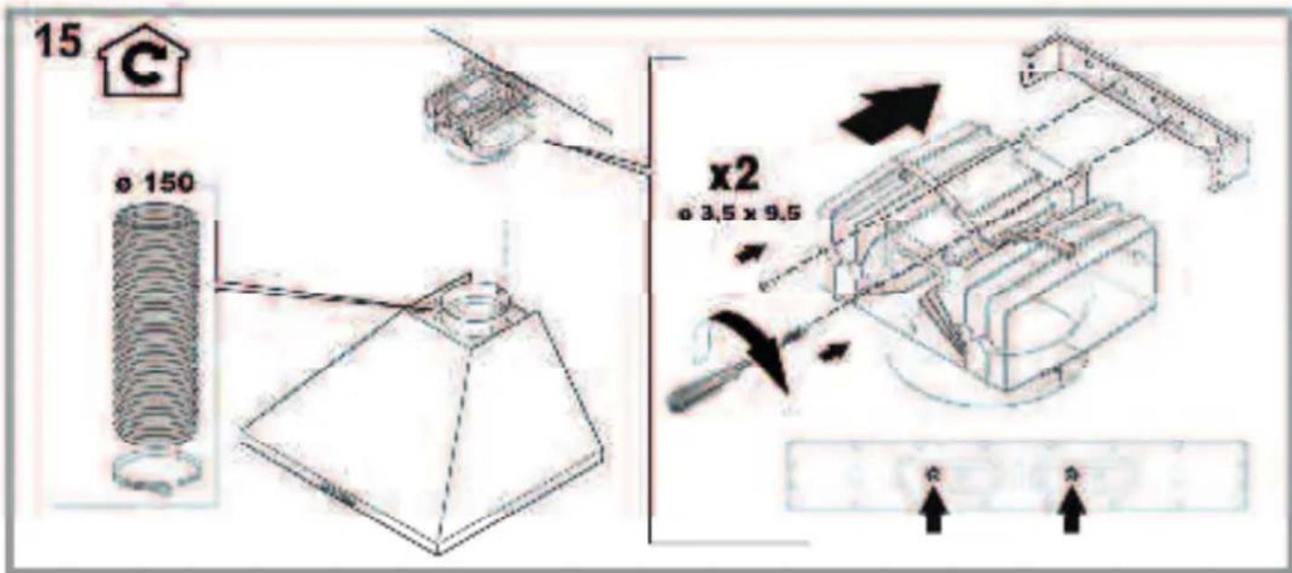 PRIVILEG DGHPC 94 LM X - Replacing lamps - 23