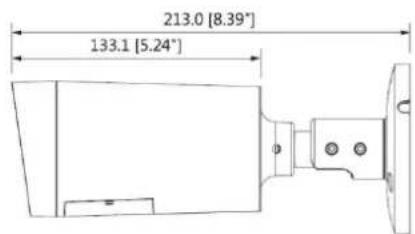 Dahua Technology Lite HAC-HFW1200T-A - Dimension 2.1 - 4