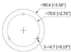 Dahua Technology Lite DH-HAC-HFW1200T - Dimension 2.1 - 3