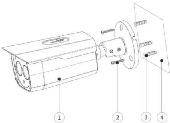 Dahua Technology Lite DH-HAC-HFW1200T - Installing Model C 3.3 - 1