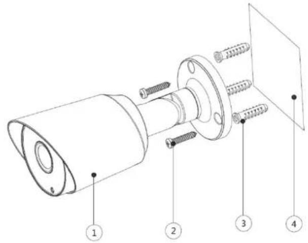 Dahua Technology Lite DH-HAC-HFW1200T - Installing Model H 3.8 - 1