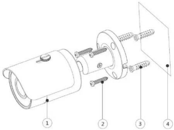 Dahua Technology Lite DH-HAC-HFW1200T - Installing Model D 3.4 - 1