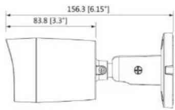 Dahua Technology Lite DH-HAC-HFW1200T - Dimension 2.1 - 19