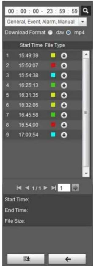 Dahua Technology Pro IPC-HDBW5442E-Z4E - Playing back Video or Picture - 6
