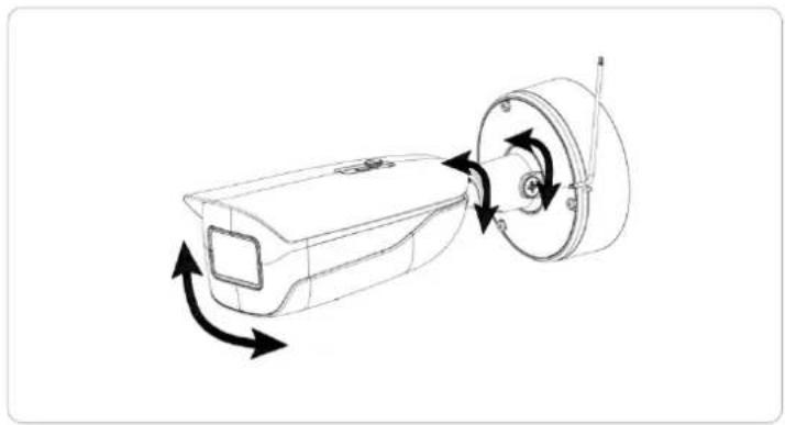 Dahua Technology Ultra IPC-HFW7442H-Z - Adjusting Lens Angle - 1