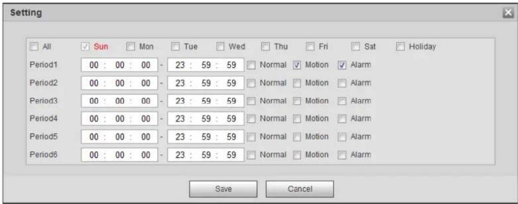 Dahua Technology Lite IPC-HFW3441T-ZAS - Setting Snapshot Plan - 2