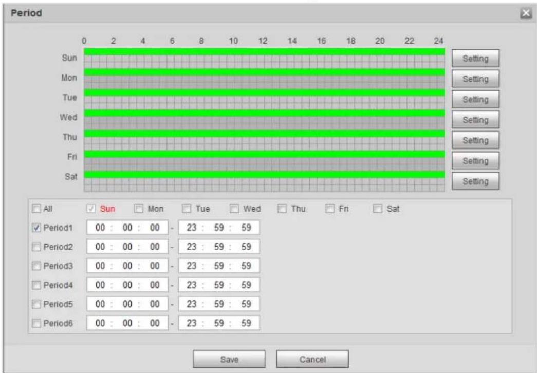 Dahua Technology Lite IPC-HFW3441T-ZAS - Setting Period - 1
