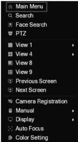 Dahua Technology Pro HAC-HFW2802T-Z-A - Opening Main Menu - 1