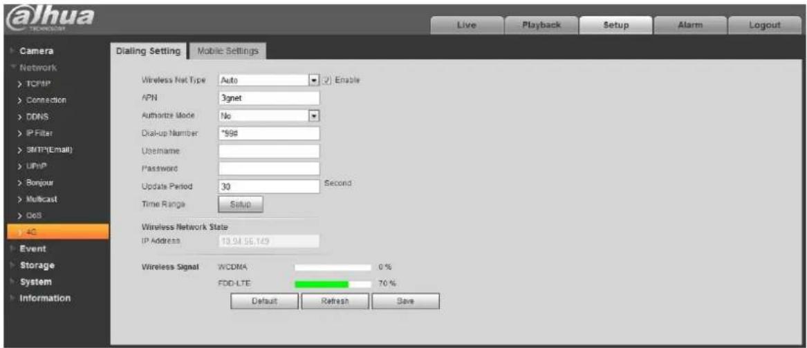 Dahua Technology Lite IPC-HFW2831T-ZS - Dialing Setting - 1