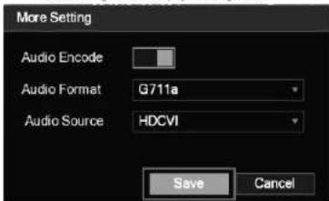 Dahua Technology Pro DH-HAC-HDW2802T-Z-A - Setting Audio Input - 2