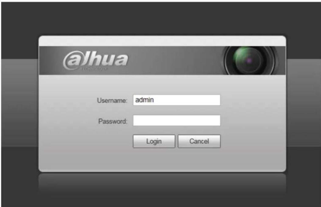 Dahua Technology IPC-HDBW2221R-ZS - Login WEB Interface - 1