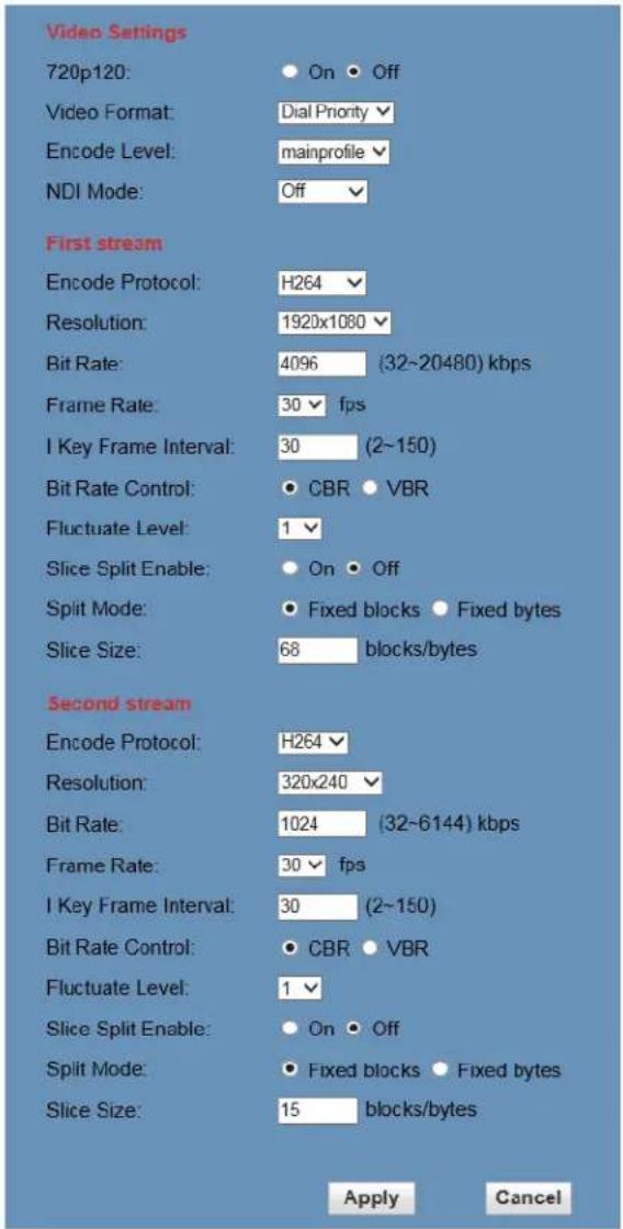PTZ Optics NDI ZCam-VL - Video Setup - 1