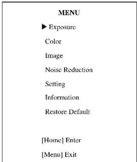PTZ Optics PTVL-ZCam - MENU - 1