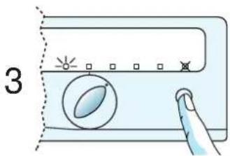 WHIRLPOOL ADP 915/2 WH - Tür Schließen und Wasserhahn aufdrehen. - 3