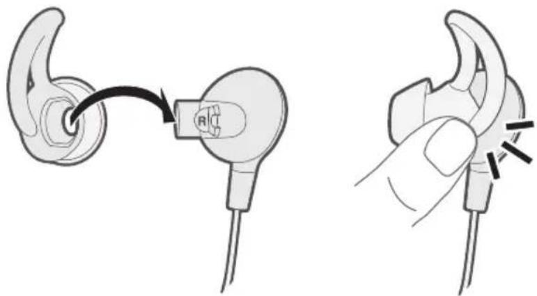 BOSE Hearphones - Changing the StayHear®+ tips - 2