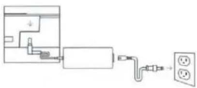 DEFINITIVE TECHNOLOGY Studio Slim - Connect the sound bar to an AC outlet - 1